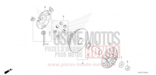 DRIVE FACE NSS125DF de 2015